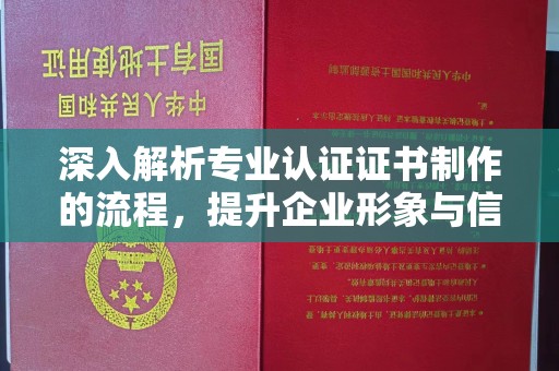 源城深入解析专业认证证书制作的流程，提升企业形象与信任度