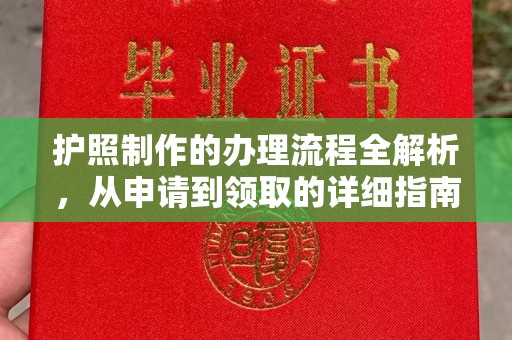 源城护照制作的办理流程全解析，从申请到领取的详细指南