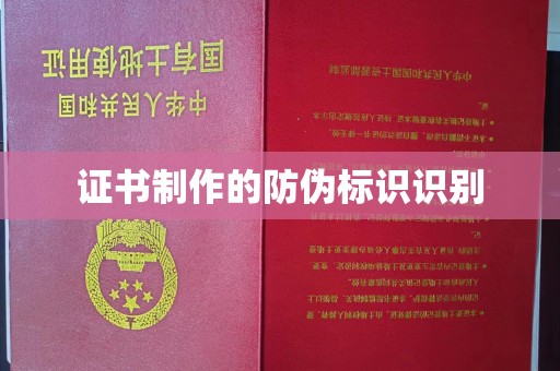 源城证书制作的防伪标识识别