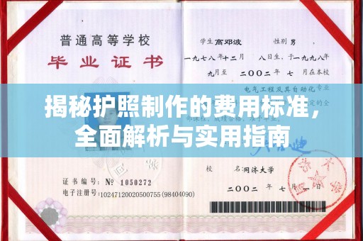 源城揭秘护照制作的费用标准，全面解析与实用指南