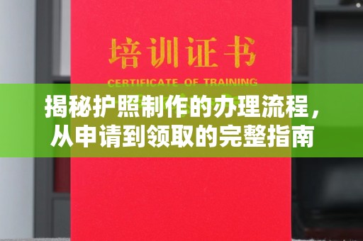 源城揭秘护照制作的办理流程，从申请到领取的完整指南