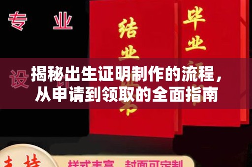源城揭秘出生证明制作的流程，从申请到领取的全面指南