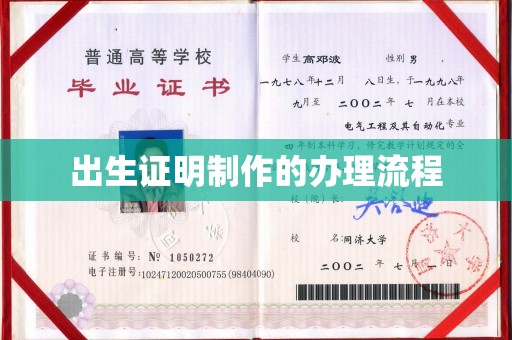 源城出生证明制作的办理流程