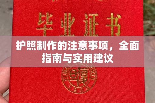 源城护照制作的注意事项，全面指南与实用建议
