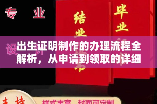 源城出生证明制作的办理流程全解析，从申请到领取的详细指南