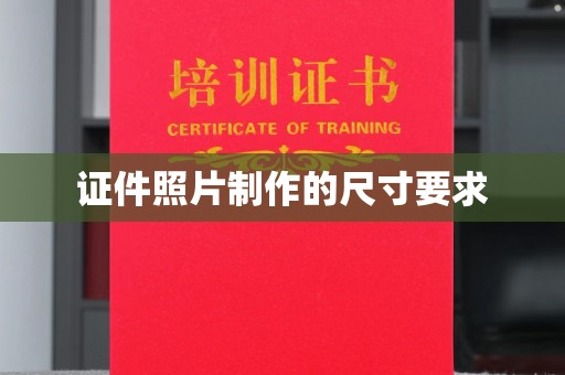 源城证件照片制作的尺寸要求
