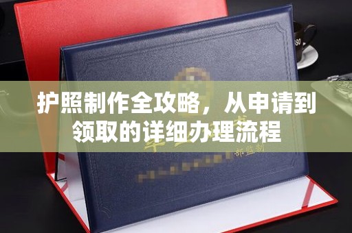 源城护照制作全攻略，从申请到领取的详细办理流程